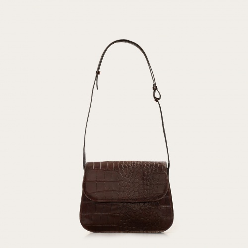 Doar M Bag, brown croco #